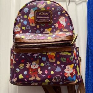 Loungefly Disney Dwarfs Multicolor Backpack